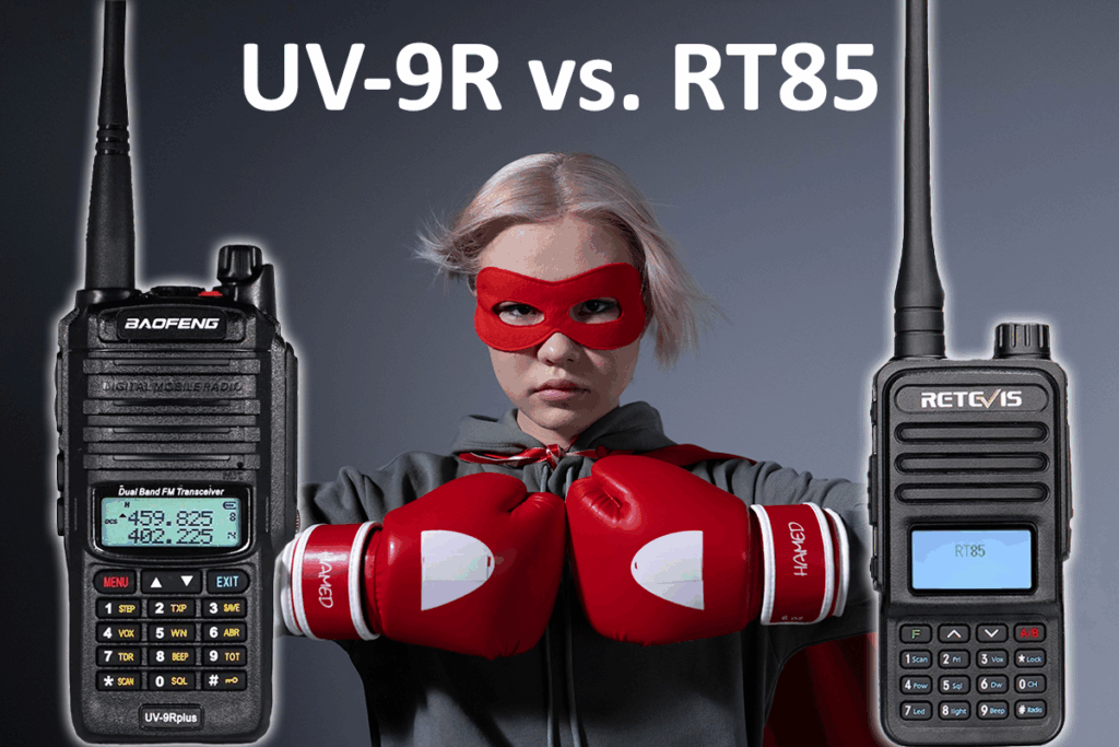 Mehr über den Artikel erfahren BAOFENG UV-9r vs. RETEVIS RT85 – das neue Prepper-Funkgerät?
