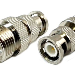 Profi HF-Koaxial-Adapter: SO239 (UHF-Buchse) auf BNC-Stecker