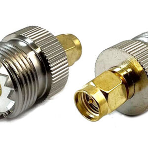 Premium HF-Koaxial-Adapter: SO239 (UHF-Buchse) auf SMA-Buchse männlich