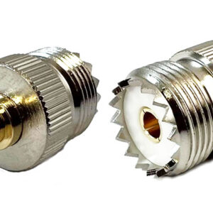 Premium HF-Koaxial-Adapter: SO239 (UHF-Buchse) auf SMA-Buchse weiblich
