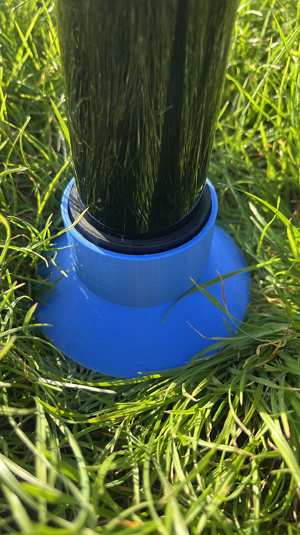Mastfuß-Aufsatz für Spiderbeam 12m HD Mast – 120 mm – Bild 2